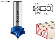 ЗУБР 19x13мм, радиус 10мм, фреза пазовая фасонная №428743-19-13