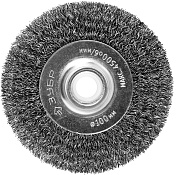 ЗУБР 100 мм, витая стальная проволока, 0.3 мм, Щетка дисковая , Профессионал (35185-100)35185-100_z02