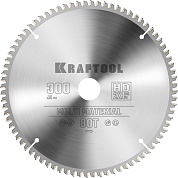 KRAFTOOL Multi Material 300х30мм 80Т, диск пильный по алюминию36953-300-30