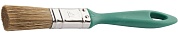STAYER LASUR-EURO 20 мм, 3/4″ смешанная щетина, пластмассовая ручка, Плоская кисть (01081-20)01081-20