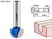 ЗУБР 15.8x11мм, радиус 7.9мм, фреза пазовая галтельная28751-15.8-11