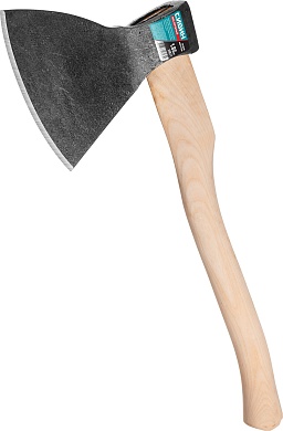 СИБИН Мясорубный, 1650/2000 г, 570 мм, Кованый топор с округлым лезвием (20671)20671