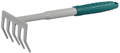 RACO 320 мм, 5 зубцов, закаленая углеродистая сталь, ручные грабельки (4207-53484)4207-53484