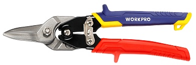 Ножницы по жести авиационные 250мм прямые проф WP214021 WORKPROWP214021