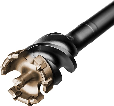 KRAFTOOL d 55 х 450/550 мм, SDS-max проломной бур (29355-55-550)29355-55-550