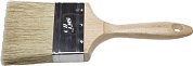 STAYER UNIVERSAL-lux 100 мм, 4″ светлая натуральная щетина, деревянная ручка, Плоская кисть (01053-100)01053-100