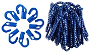 ЗУБР шнур резиновый крепежный, 10 м, d 8 мм, 8 переставных крюков, набор (40511)40511