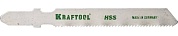 KRAFTOOL T118A, EU-хвост., по металлу HSS, шаг 1.2мм, 50мм, 2шт., Полотна для лобзика (159551-1,2)159551-1,2