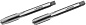 STAYER M8х1.25, 2 шт, Комплект метчиков (28025-08-1.25-H2)