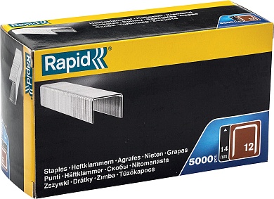 RAPID тип 80 14 мм, 5000 шт, Тонкие широкие скобы (40100521)40100521