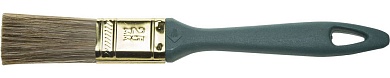 ЗУБР Аква КП-14 25 мм, 1″ смешанная щетина, пластмассовая рукоятка, Плоская кисть, МАСТЕР (4-01014-025)4-01014-025