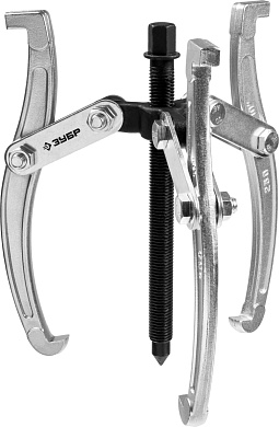 ЗУБР внешний d 40-265 мм, внутренний d 70-230 мм, Шарнирный трехзахватный съемник, Профессионал (43318-205)43318-205