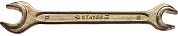 Рожковый гаечный ключ 10 x 12 мм, STAYER27038-10-12