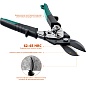KRAFTOOL Grand 270 мм, Прямые ножницы по металлу (2324-S)