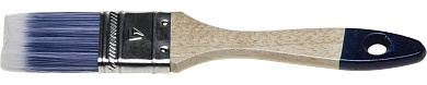 STAYER AQUA 38 мм, 1,5″ искусственная щетина, деревянная ручка, Плоская кисть, STANDARD (01032-038)01032-038