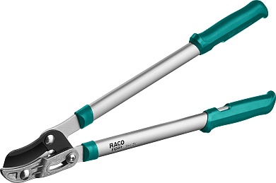 RACO MaxForce 600 мм, с изогнутым лезвием, двурычажный, усиленный, с алюминиевыми рукоятками, Средний контактный сучкорез (4214-53/1860)4214-53/1860