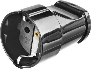 STAYER 16A черная Электрическая розеткаMAXElectro (55180-B)55180-B