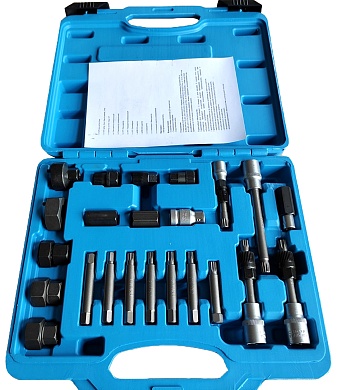 Съемник шкива генератора (24 предмета) TA-A1123 AE&TTA-A1123