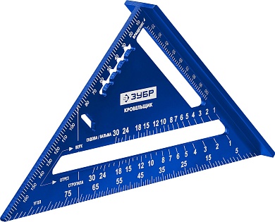 ЗУБР Кровельщик, 180 мм, 5-в-1, Универсальный кровельный угольник (34391-18)34391-18