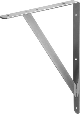 STAYER 400х280х30х4 мм, оцинкованный, усиленный уголок-кронштейн (37423-5)37423-5