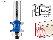 ЗУБР 22.2x25.4мм, радиус 4.8мм, фреза полустержневая с подшипником28722-22.2