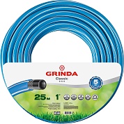 GRINDA CLASSIC, 1″ 25 м, 15 атм, трёхслойный, армированный, сетчатое армирование полиамидной нитью, поливочный шланг (8-429001-1-25)8-429001-1-25_z02