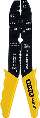 STAYER MS-20 0.75-6мм2, Многофункциональный стриппер (2265-21_z01)2265-21_z01