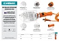 Светильник СИБИН переносной, открытого типа с выключателем, 60Вт, 220В, 10м