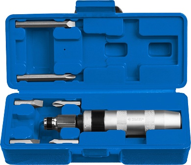 ЗУБР 8 предм., Ударно-поворотная отвертка, Профессионал (2567)2567
