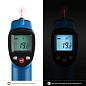 ЗУБР ТермПро-550 -30°+550°с, Инфракрасный пирометр, Профессионал (45723-550)