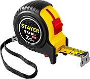 STAYER Stabil 7.5м х 25мм, Профессиональная рулетка с двухсторонней шкалой (34131-075)34131-075_z02