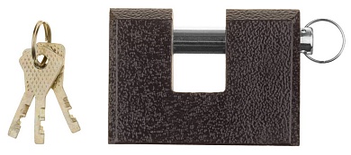 ЗУБР 90 мм, усиленный дисковый механизм секрета, навесной замок (3720-3)3720-3_z01