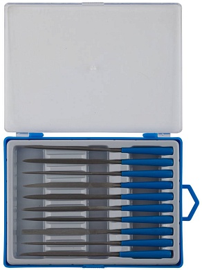 ЗУБР 140 мм, 10 предм., Набор надфилей (16021-2-H10)16021-2-H10