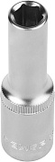 ЗУБР FLANK, 1/2″, 10 мм, Удлиненная торцовая головка (27726-10)27726-10