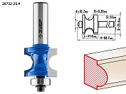 ЗУБР 25.4x31,8мм, радиус 6.3мм, фреза полустержневая с подшипником28722-25.4