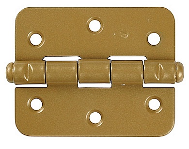 ПН-60 60x49х1.6 мм, цвет золотой металлик, карточная петля (37633-60)37633-60