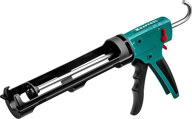 KRAFTOOL Grand 2-in-1 310 мл антикапельная система постоянное давление, Скелетный пистолет для герметика (06674)06674