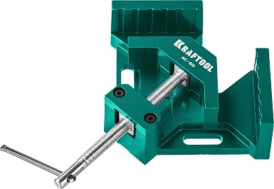 KRAFTOOL AC-80 глубина зажима 70 мм, Мощная алюминиевая угловая струбцина (32202)32202
