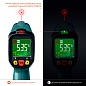 KRAFTOOL TRM-550 -30°+550°с, Пирометр инфракрасный (45705-550)