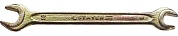 STAYER 8 x 10 мм, Рожковый гаечный ключ (27038-08-10)27038-08-10
