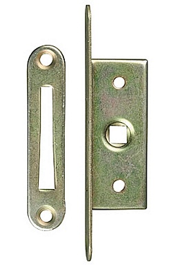 ЗВ-1 покрытие цинк, врезной оконный замок (37723)37723