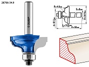 ЗУБР 34,9x15мм, радиус 4.8мм, фреза кромочная калевочная №528706-34.9