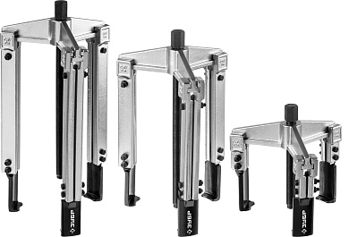 ЗУБР Набор съемников со сменными захватами в кейсе, Профессионал (43305-H13)43305-H13