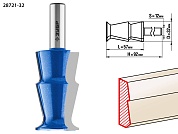 ЗУБР 32x57мм, фреза кромочная фигурная №1028721-32