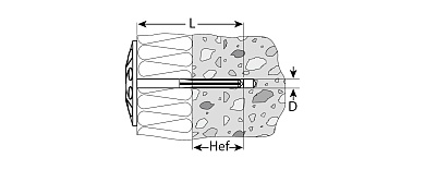 ЗУБР 10 x 180 мм, дюбель для изоляционных материалов, металлический стержень, 50 шт (4-301525-10-180_z01)4-301525-10-180_z01