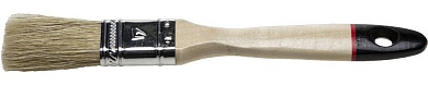 STAYER UNIVERSAL-EURO 25 мм, 1″ светлая натуральная щетина, деревянная ручка, Плоская кисть (0102-025)0102-025