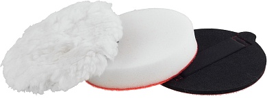 ЗУБР 125мм,3шт., Набор полировальных ручных насадкок (3590-125-H3)3590-125-H3