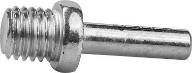 Переходник ЗУБР ″Мастер″ оцинкованный, ″дрель-УШМ″ для опорных тарелок, d 8 мм / М1435787-S