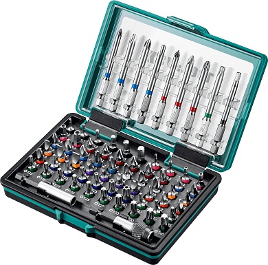 KRAFTOOL C-Drive 71 71 шт, Набор многофункциональных бит (26067-H71)26067-H71