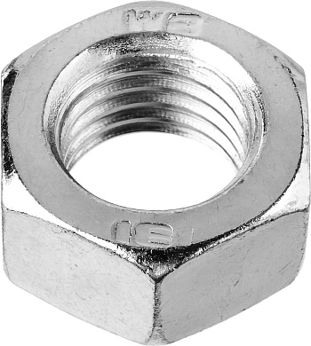 ЗУБР ГОСТ ISO 4032-2014 кл. пр. 6, M10, шестигранная гайка, цинк, 5 шт (303556-10)303556-10